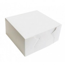 12X12X4 WHITE CAKE BOX