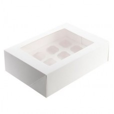 12 CUPCAKE WINDOW BOX