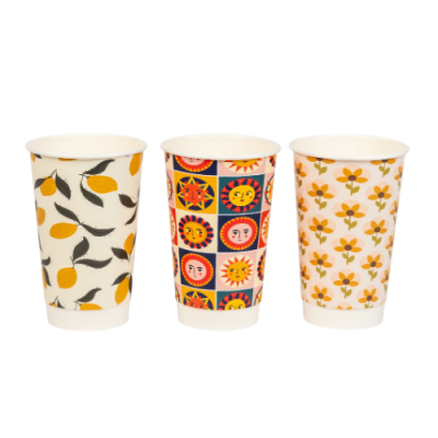 16OZ ART SERIES DOUBLE WALL HOT CUP