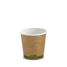 4OZ KRAFT SINGLE WALL HOT CUP