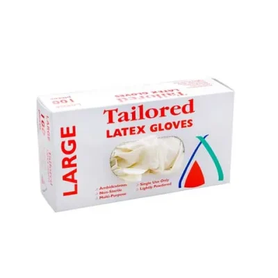 LATEX GLOVES LARGE