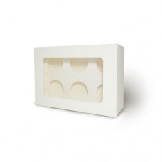 6 CUP CAKE WINDOW BOX W/INSERT