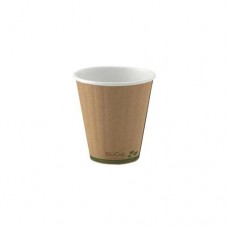 8OZ KRAFT DOUBLE WALL HOT CUP