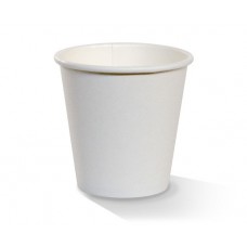 8OZ WHITE SINGLE WALL COMPOSTABLE (80MM)