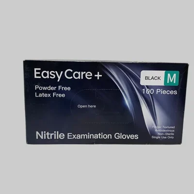NITRILE GLOVE BLACK MEDIUM ULTRASOFT