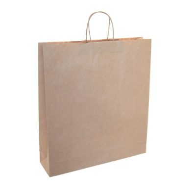 BROWN LARGE BOUTIQUE PAPER BAG