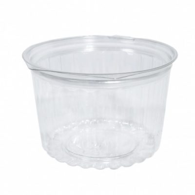 16OZ PET FLAT LID SHOW BOWL