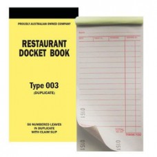 TAKE AWAY DOCKET BOOK 003