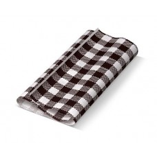 BLACK GINGHAM GREASEPROOF 200MM X 300MM