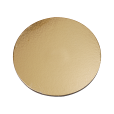 10" ROUND GOLD CAKE BOARD
