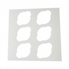 INSERT FOR 6 CUPCAKE WINDOW BOX