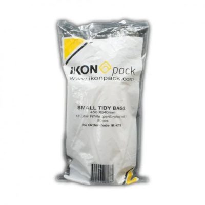 BIN LINER WHITE - SMALL 18LT