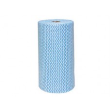 BLUE HEAVY DUTY WIPE ROLL ANTI BACTERIAL