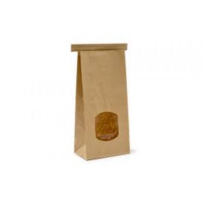 MEDIUM WINDOW ECO TIN TIE BAG