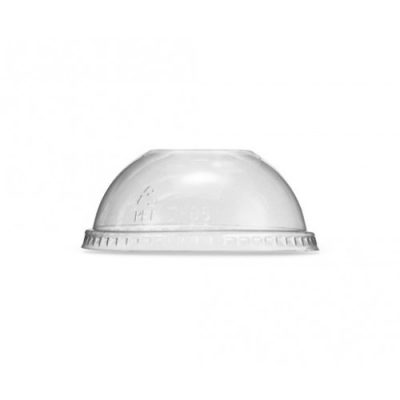 U SHAPE PET DOME LID NO/HOLE