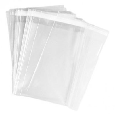 PEEL AND STICK POLY BAG 150X230MM