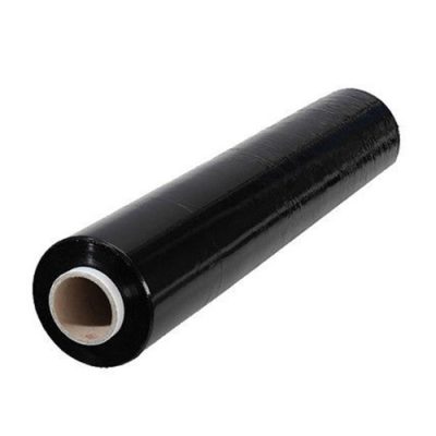 BLACK PALLET WRAP 500MM X 25UM