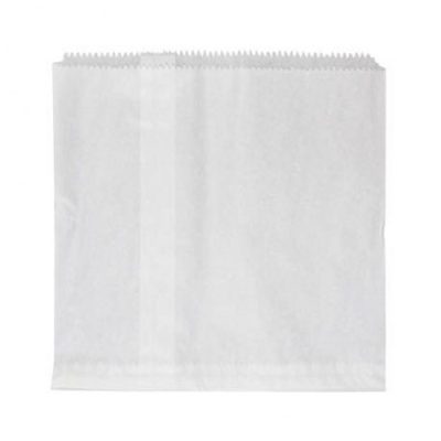 SQUARE SPONGE WHITE PAPER BAG