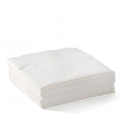 WHITE DINNER 1/4 FOLD NAPKIN