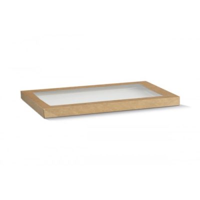 CATERING TRAY LARGE KRAFT LID