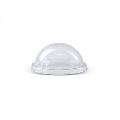 PET DOME LID NO HOLE