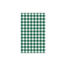 GREEN GINGHAM GREASEPROOF PAPER 200MM X 300MM