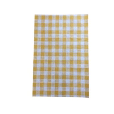YELLOW PRINTED GREASE PROOF 400x330mm