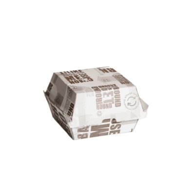 CARDBOARD BURGER CLAM VIZY PRINT