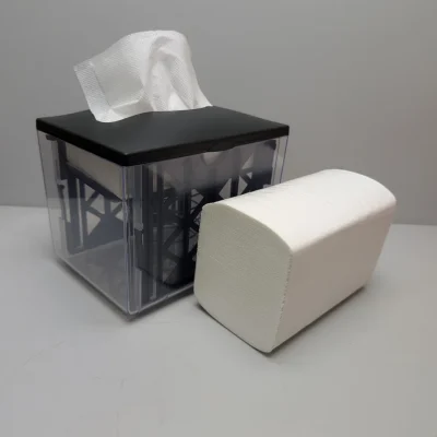 WHITE 2PLY INTER-FOLD DISPENSER NAPKIN